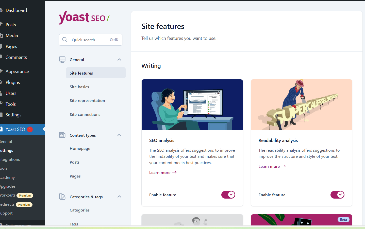 Testing Yoast SEO Settings