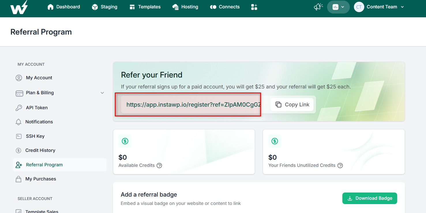 referral program