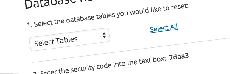 wordpress-database-reset-banner