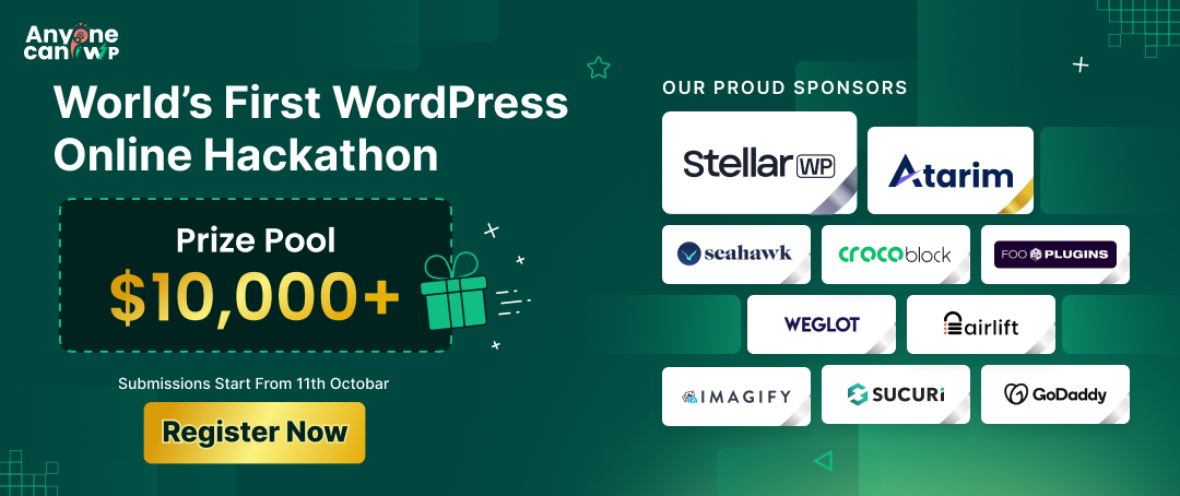 World’s First WordPress Online Hackathon World’s First WordPress Online Hackathon