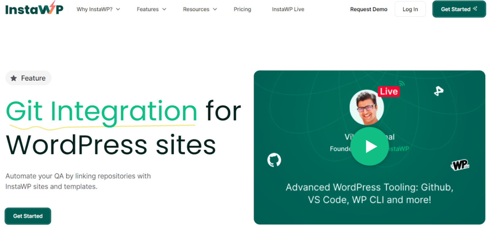 InstaWP Git Integration InstaWP Git Integration