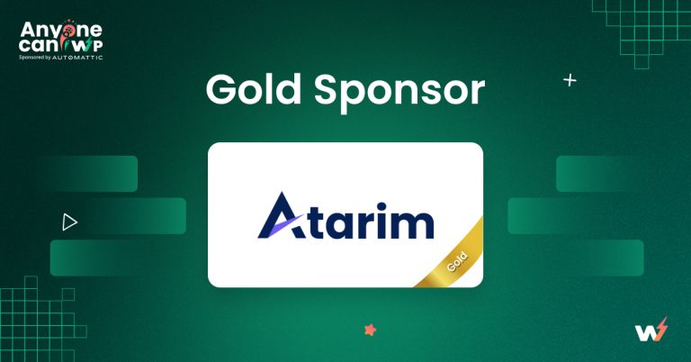 Atarim is the Gold Sponsor of the AnyoneCanWP Hackathon!