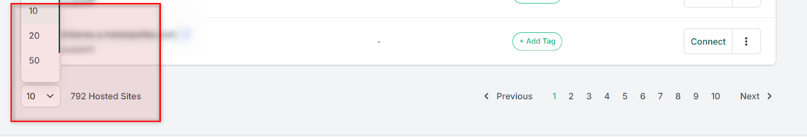 Pagination for your staging, hosted sites, and templates Pagination for your staging, hosted sites, and templates
