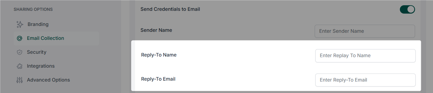 Reply-To Details for Product Demo emails Reply-To Details for Product Demo emails