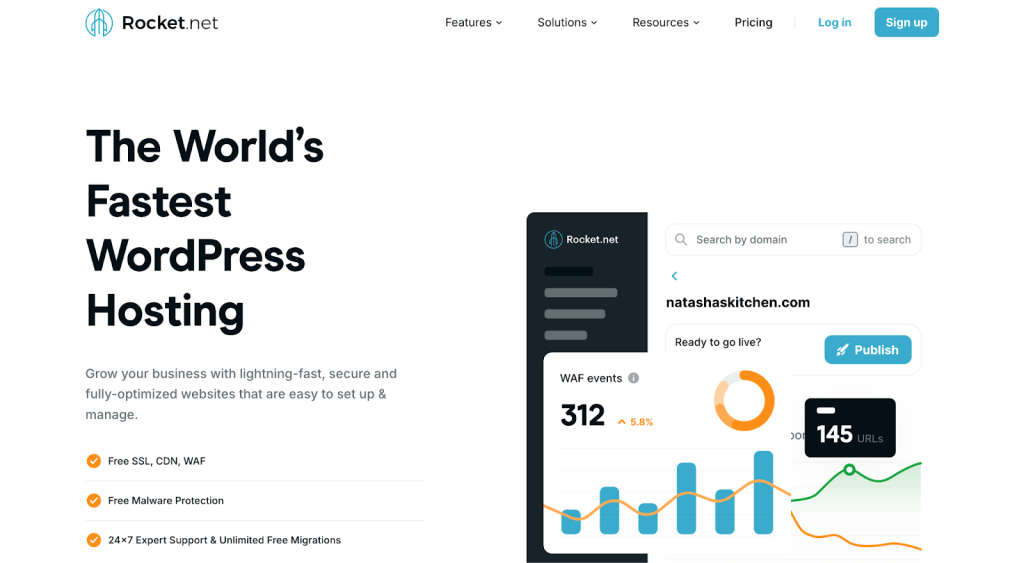 Rocket.Net as the famous WordPress Hosting for Agencies