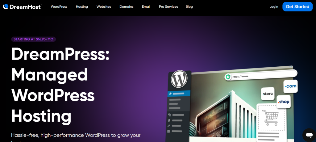 DreamHost as the best A2 Hosting alternative