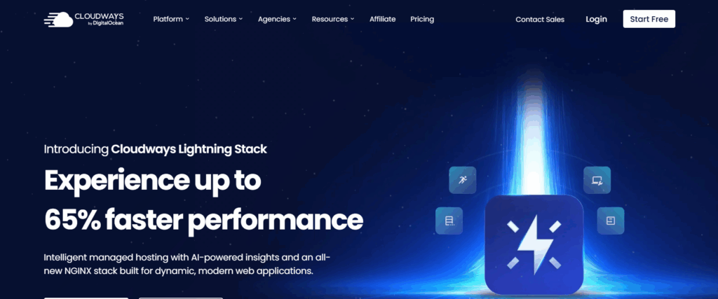 Cloudways, a Kinsta alternative for agencies wanting raw cloud control
