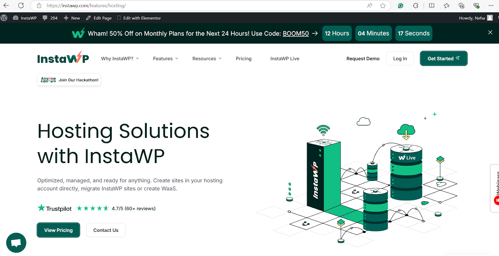 InstaWP Managed WordPress Hosting InstaWP Managed WordPress Hosting