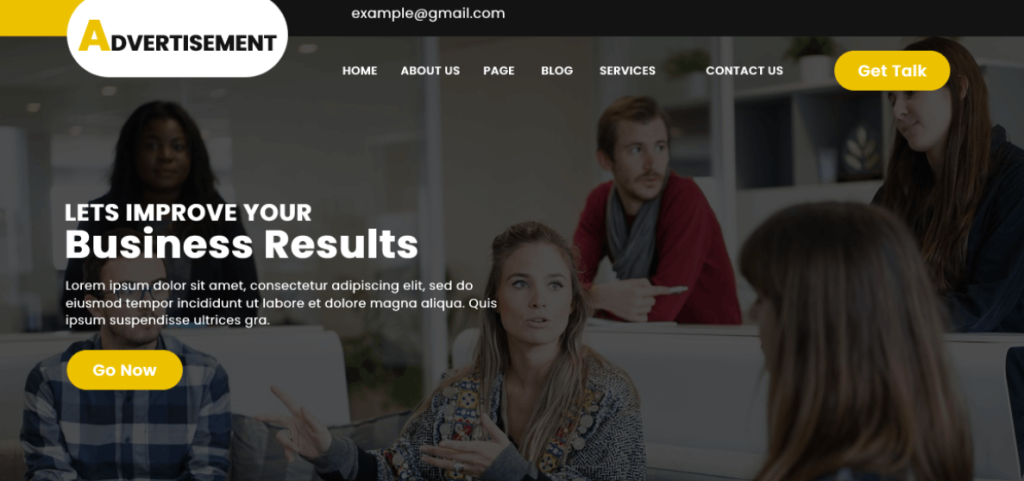 Homepage screenshot of the best WordPress theme offering various WordPress landing page templates – Classic Landing Page