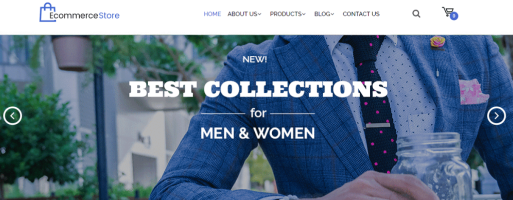 Screenshot of Multipurpose Ecommerce, the best WordPress multipurpose theme optimized for online stores