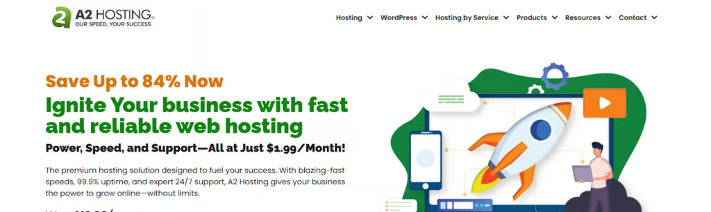 A2 Hosting as InMotion alternative 
