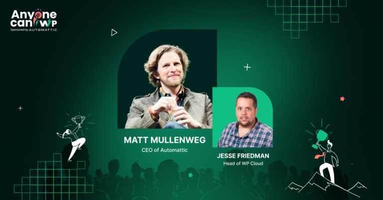 Matt Mullenweg to Crown Winners at the AnyoneCanWP Hackathon on November 11