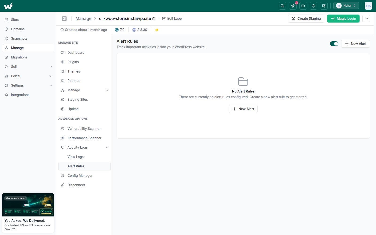 Alert Rules turning the activity log into notifications for the changes you care about