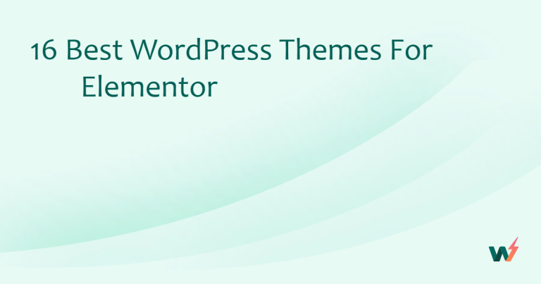 16 Best WordPress Themes for Elementor