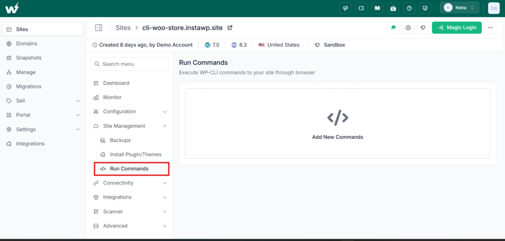 Running wp cache flush from a WP-CLI terminal to clear WordPress cache