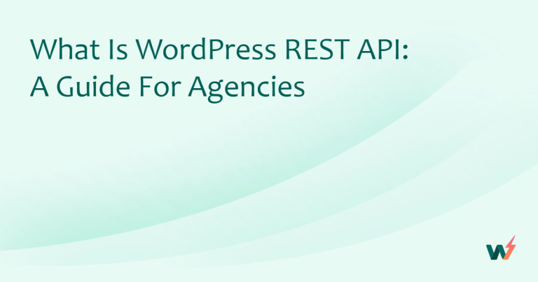What is WordPress REST API: A Guide for Agencies 