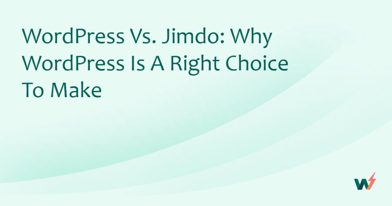 WordPress vs. Jimdo: Why WordPress is a Right Choice to Make 