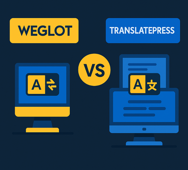 Weglot vs. TranslatePress