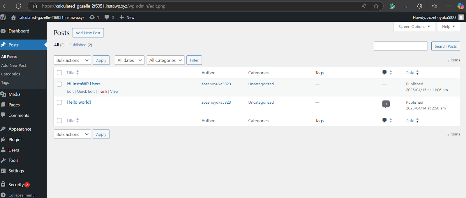 Go to Posts > All Posts. Click on Quick Edit to hide a page in WordPress Go to Posts > All Posts. Click on Quick Edit to hide a page in WordPress