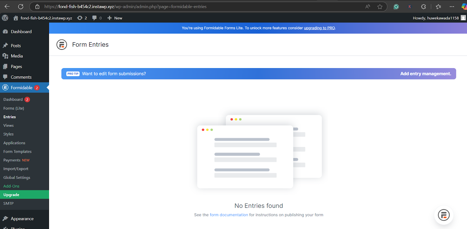 Edit and Manage Entries Edit and Manage Entries
