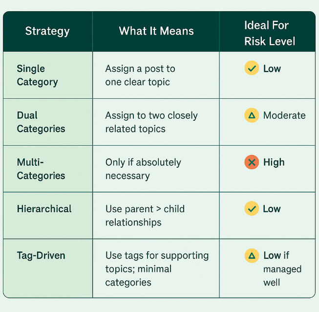 WordPress categories 