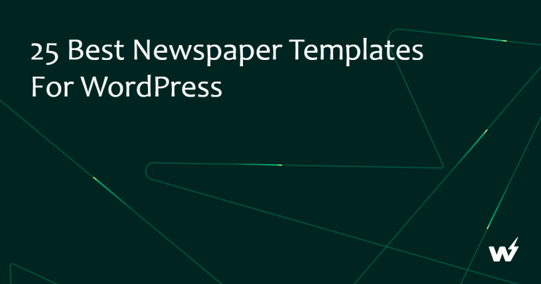 25 Best Newspaper Templates for WordPress