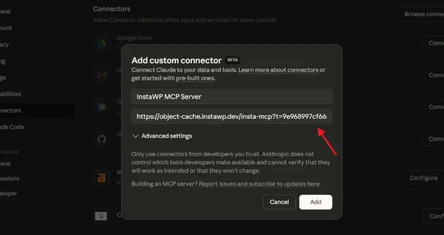 Connect Claude to Block Countries in WordPress