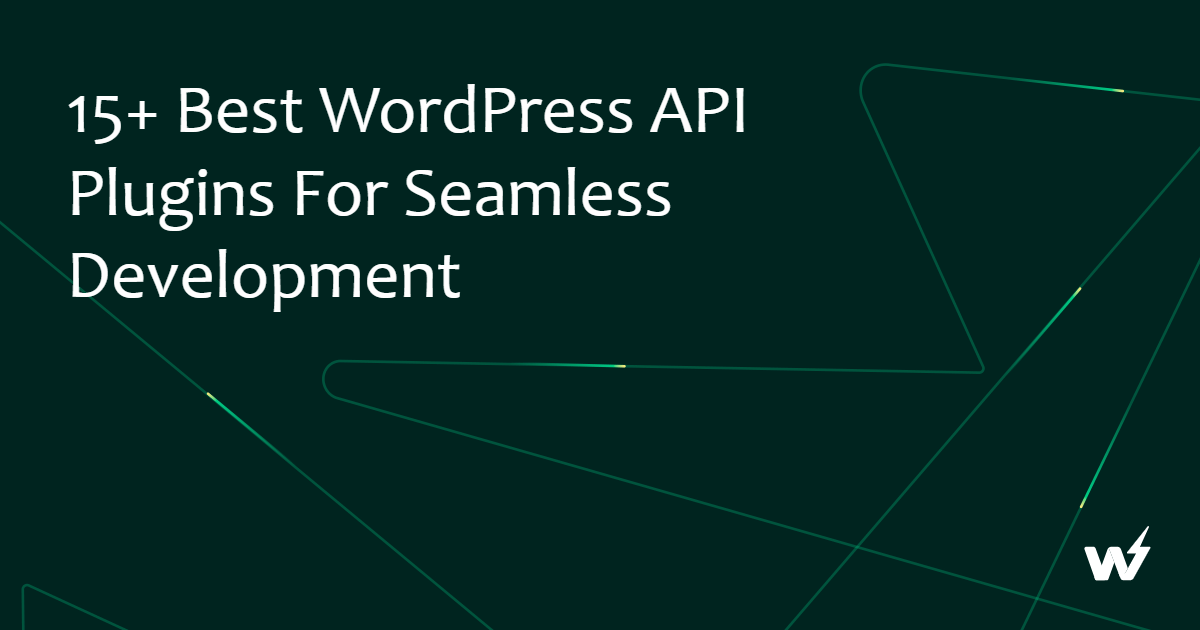 15+ Best WordPress API Plugins for Seamless Development