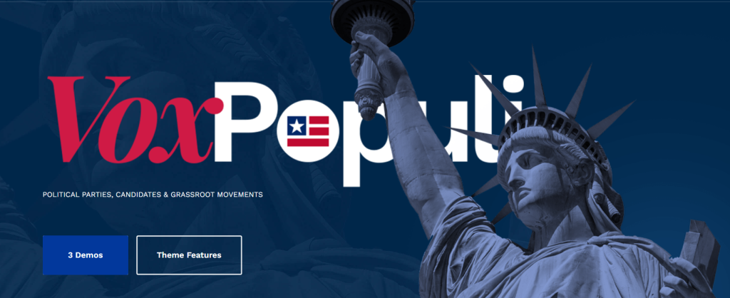 political campaign WordPress themes