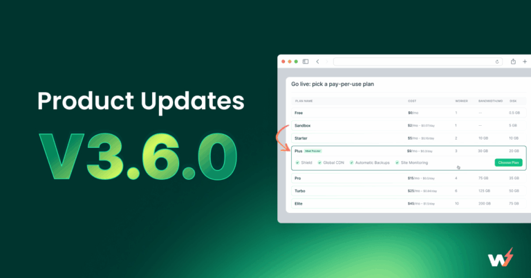 [v3.6.0] Change Site Plans, Smoother Migrations & Key Fixes