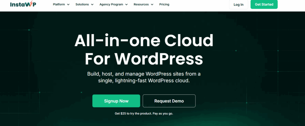 InstaWP - the ideal WordPress AI development environment