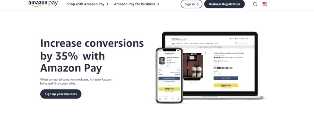6. Amazon Pay: screenshot from the guide 10 Best WooCommerce Payment Gateways Compared