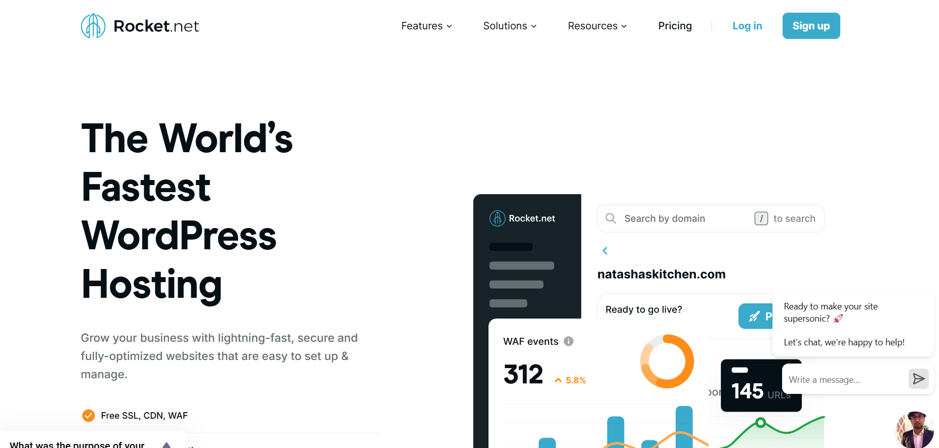 The Rocket.Net website