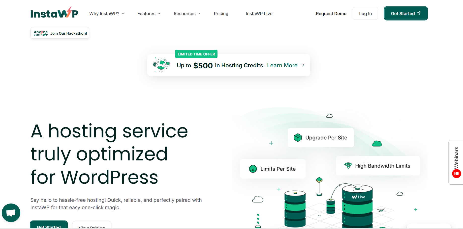 InstaWP hosting Best Managed WordPress Hosting Provider for agencies
