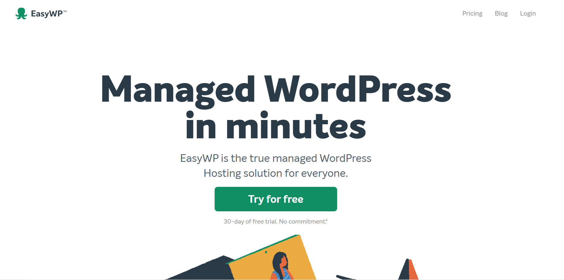 EasyWP Managed WordPress Hosting Provider