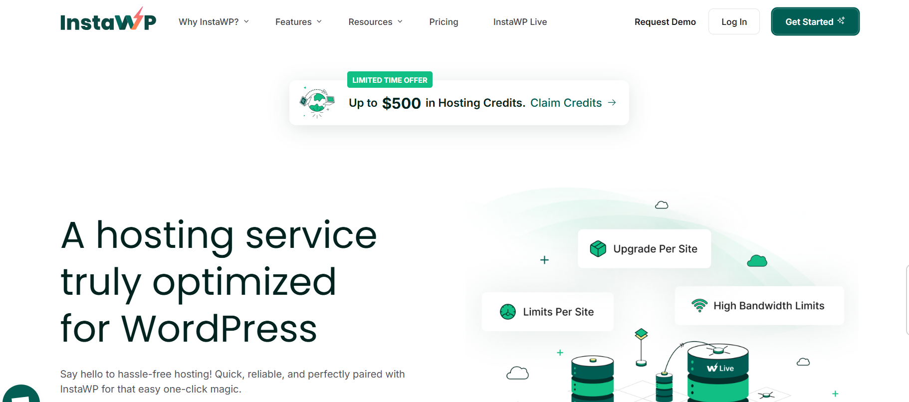InstaWP hosting- best GridPane alternative for small agencies 