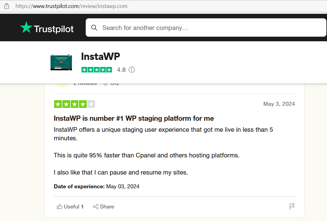 Review of InstaWP hosting- best HostGator alternative for agencies