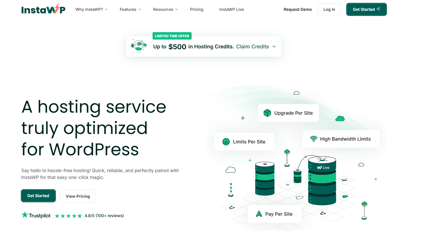 InstaWP: Best GoDaddy Alternative for Freelancers, InstaWP Live: Best GoDaddy Alternative for Freelancers
