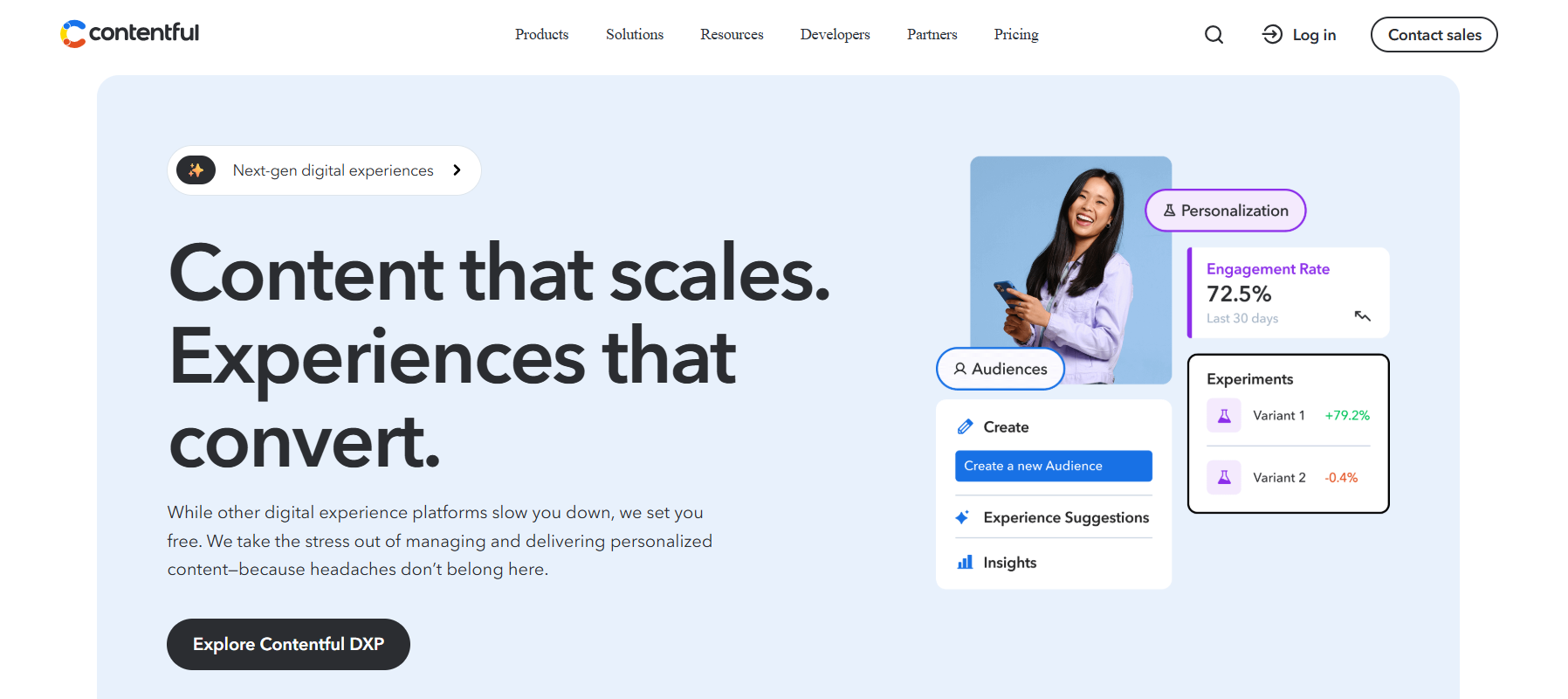 What Is Contentful? A Quick Overview for WordPress Users: screenshot from the guide Contentful vs WordPress: Which CMS Is Better for Developers & Agencies