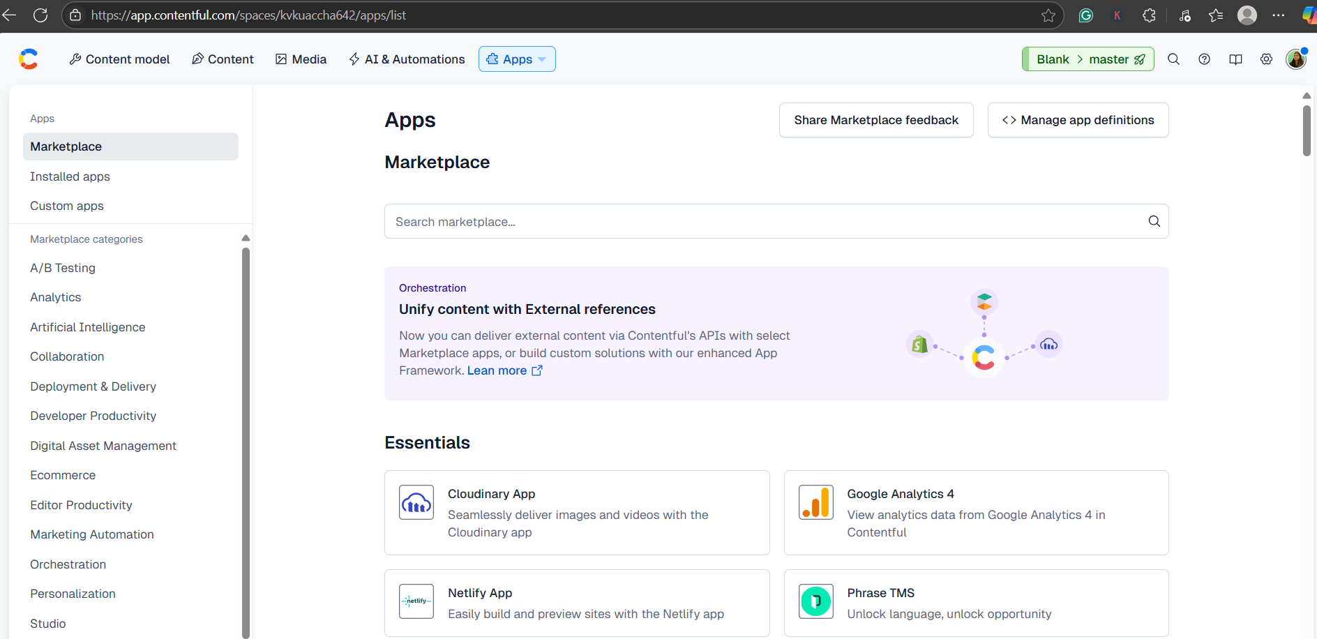 5. Plugins vs Integrations: screenshot from the guide Contentful vs WordPress: Which CMS Is Better for Developers & Agencies (screen 2 of 2)