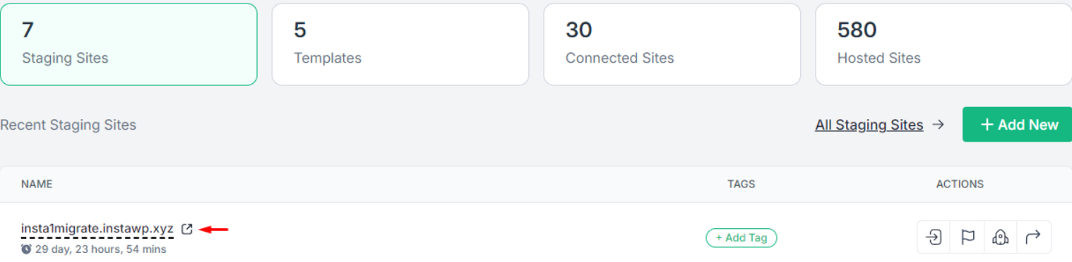 Step 2: Disconnect Your InstaWP Staging Site