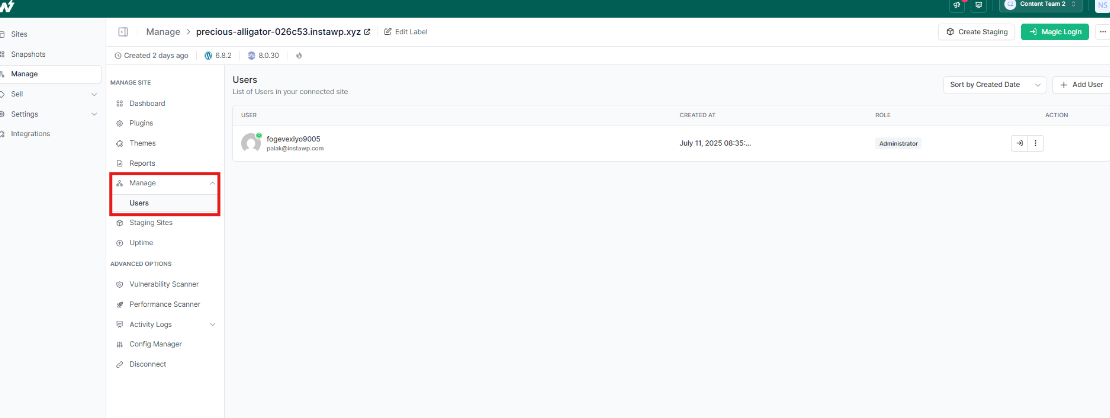 Benefit #6: Simplified User Role and Permissions Management