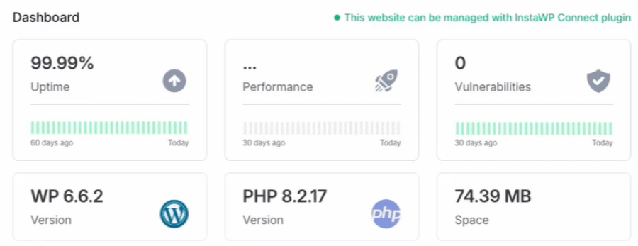 Login to InstaWP to manage multiple sites from one dashboard