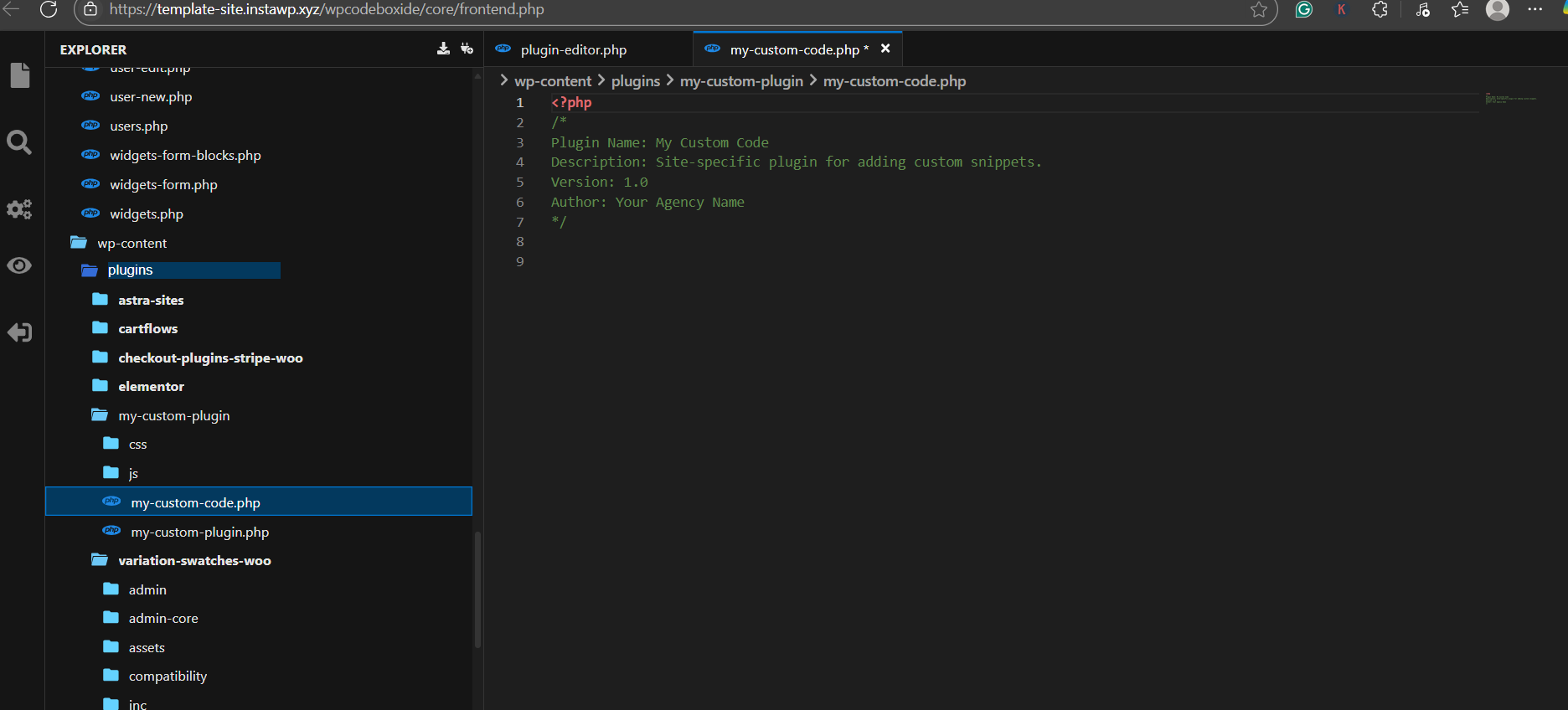 Method 3: Create a Site-Specific Plugin to Add Custom Code in WordPress (screenshot 10)