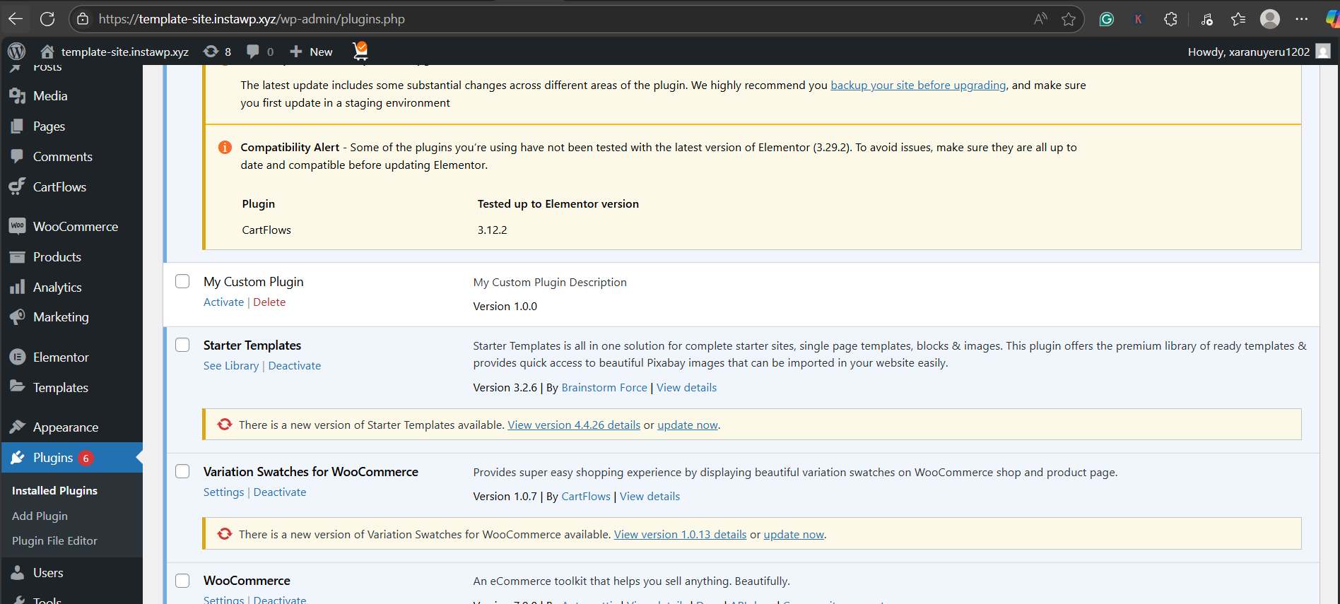 Method 3: Create a Site-Specific Plugin to Add Custom Code in WordPress: Look for “My Custom Code” and click Activate