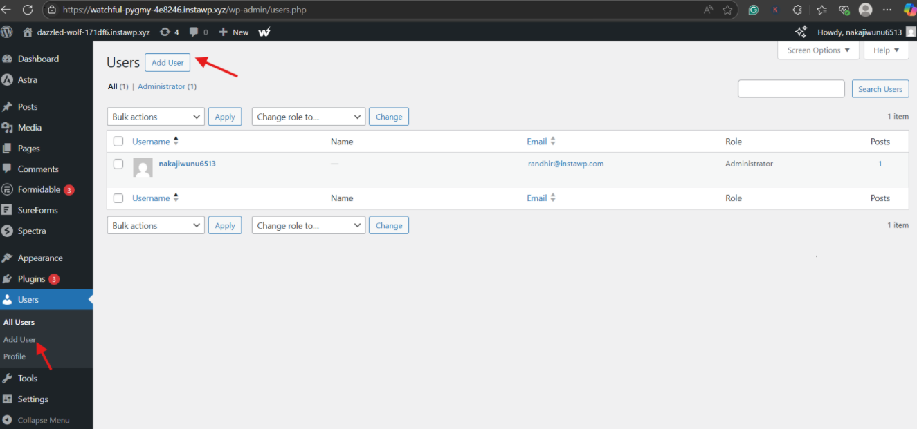 7: Secure and Role-Gate the App, screenshot from the guide How to Create a Web App With WordPress