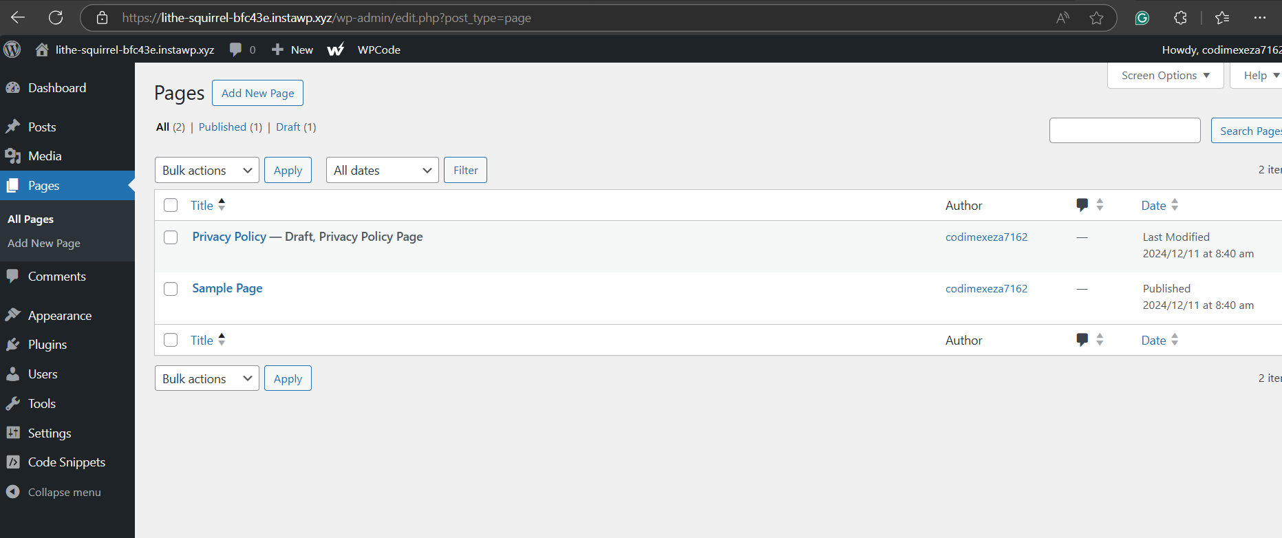 Go to Posts>All Posts to disable WordPress comments on WordPress posts.