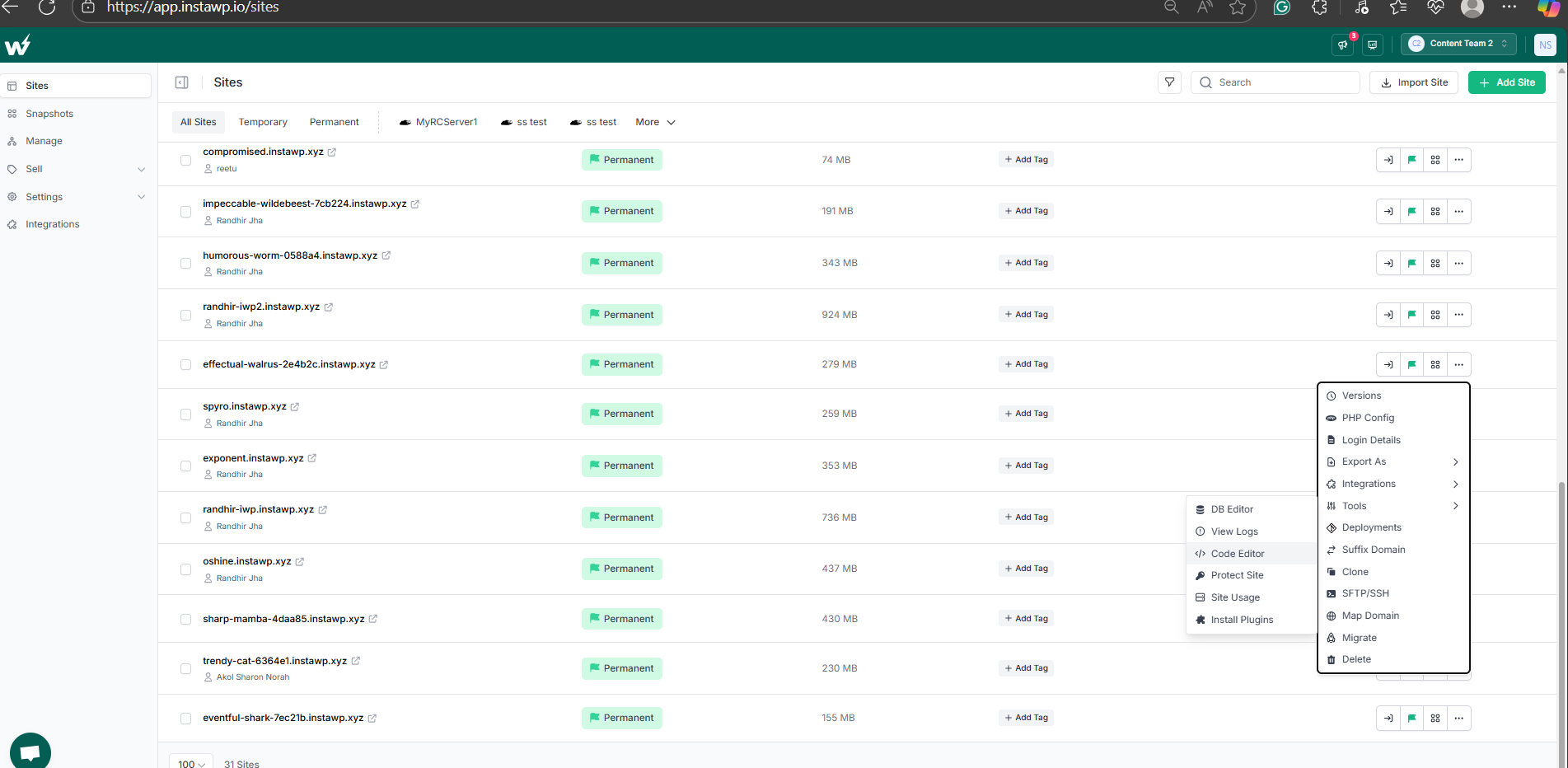 Built-In Online Code Editors (screenshot 2)