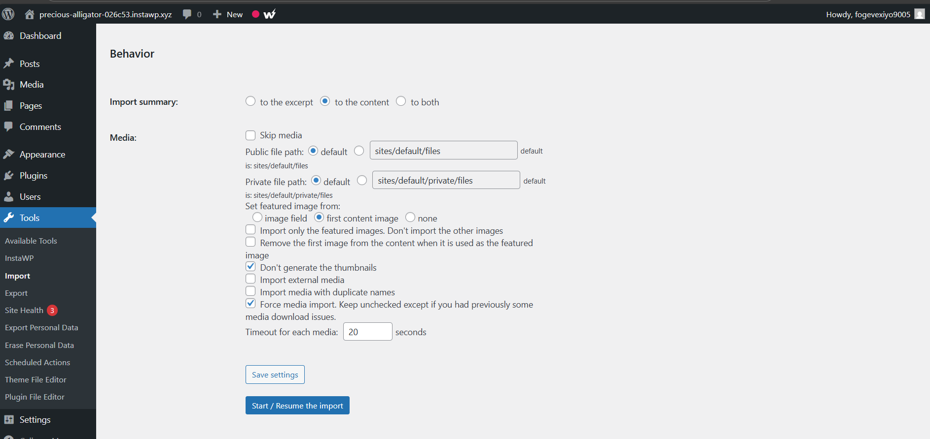 Step 5: Set up Drupal to WordPress Content Migration