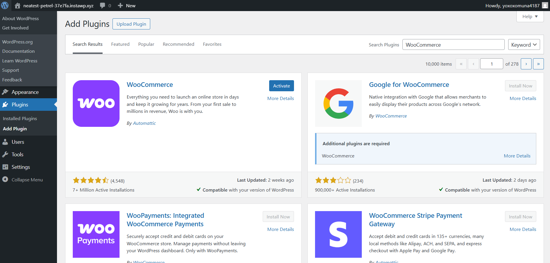 Step 1: Launch a New WooCommerce Site: screenshot from the guide How to Start With Custom WooCommerce Theme Development in 2026 (screen 4 of 4)